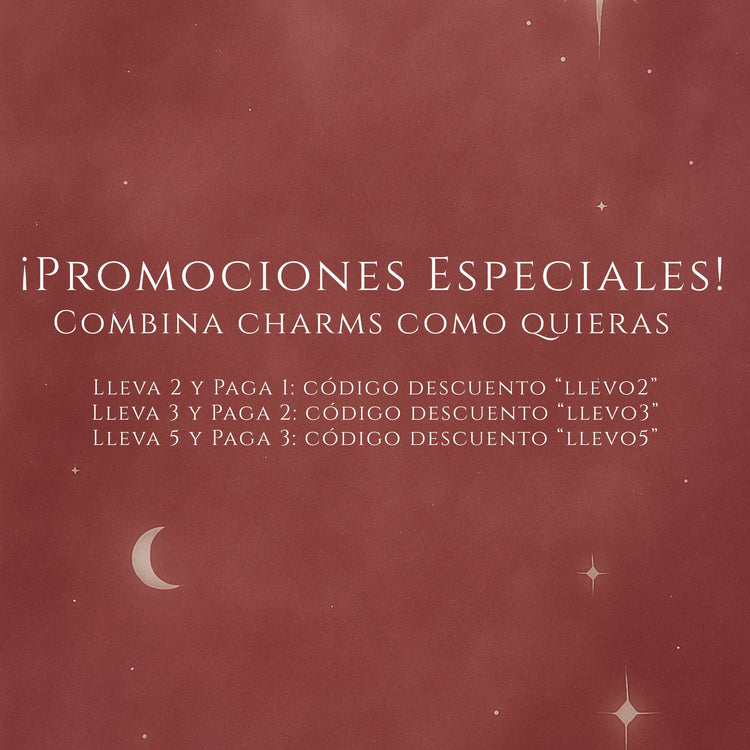 Ofertas especiales en charms 2x1- 3x2- 5x3