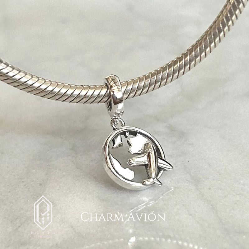 Charm Medalla Avión