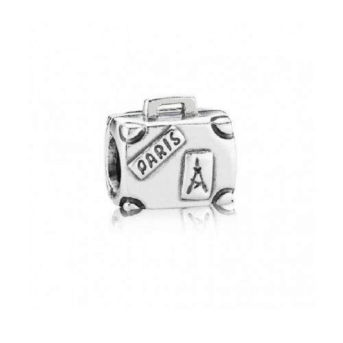 Charm Maleta Paris de Plata 925