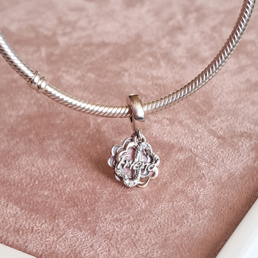Charm Colgante Friends Rosado