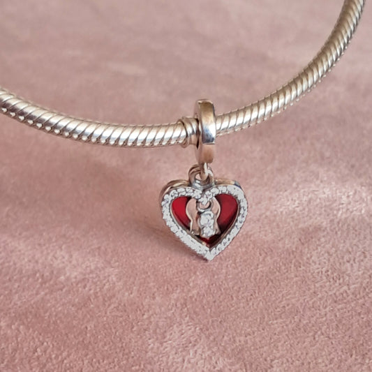 Charm Corazón Infinito Plata 925 – Amor que Dura para Siempre