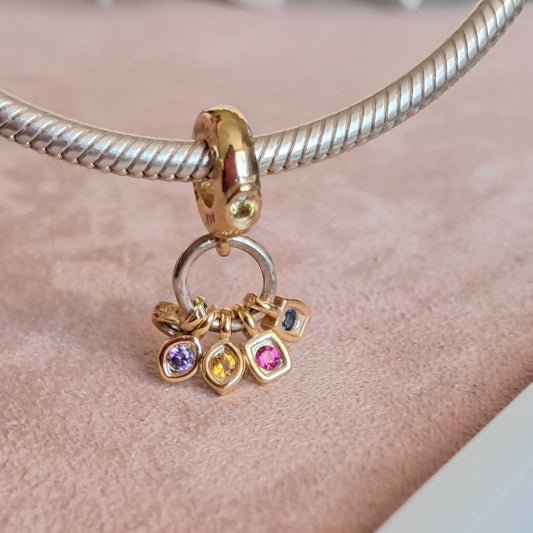 Charm Chakra Armonizador de Plata 925 – Energía, Belleza y Equilibrio