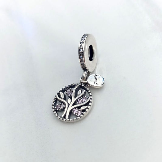 Charm Colgante Árbol de La vida "Family"