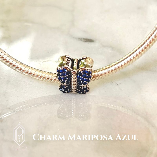 Charm Mariposa Azul