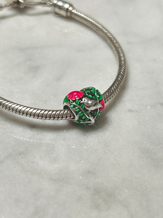 Charm Corazón Pajarito