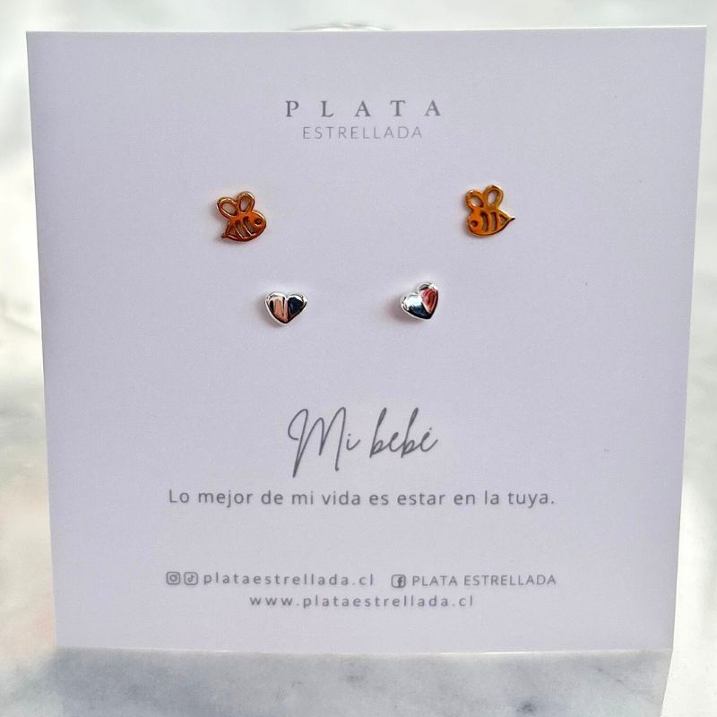Pack Aros Abejas Corazón